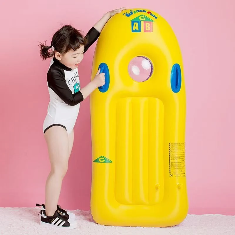 Brinquedos infláveis para piscina, anel de natação para crianças, prancha de surf flutuante, rede de água, círculo de natação, piscina, banheira, equipamento de jogo aquático