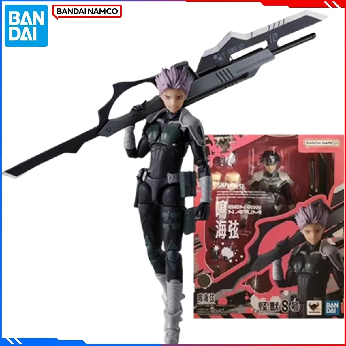 

BANDAI SHF: Ген Наруми из «Кайджу но...» 8 - Аниме-фигурка высокой степени детализации, 145 мм, в оригинальной коробке, в наличии и готова к подарку