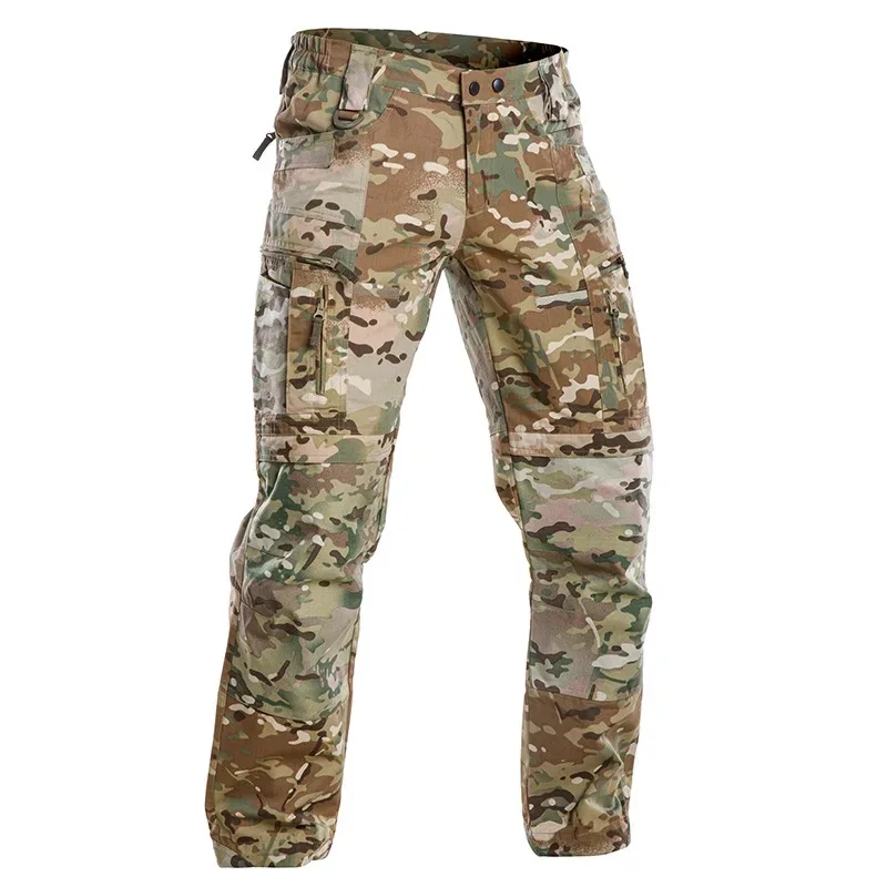 Waterproof Cargo Pant Man Tactical Pants New Training Combat Trousers Multi Pockets Wear-resistant Men Pants Outdoor Hiking