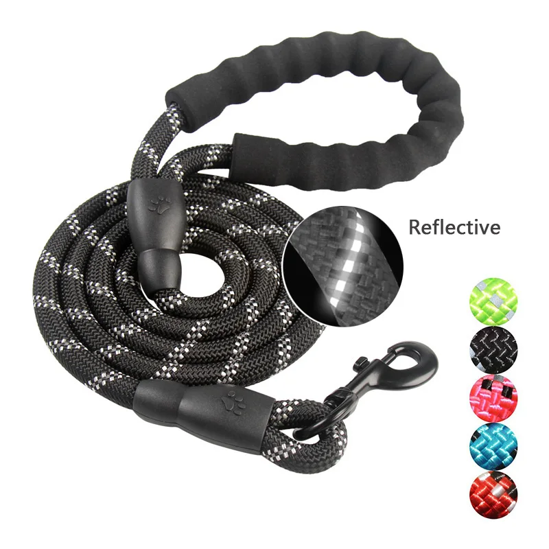 

Dog Leash Running Walk Trainning For Large Small Cat Pets Leashes Reflective Durable Dog Leash Nylon Rope Pet Supplies