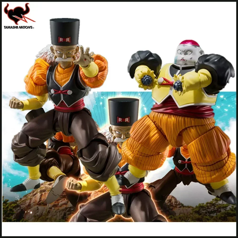 In Stock Original Dragon Ball Z Android 20 S.H.Figuarts Dr.Gero Android.19 PVC Toys Super Saiyan SHFiguarts Action Figure Doll