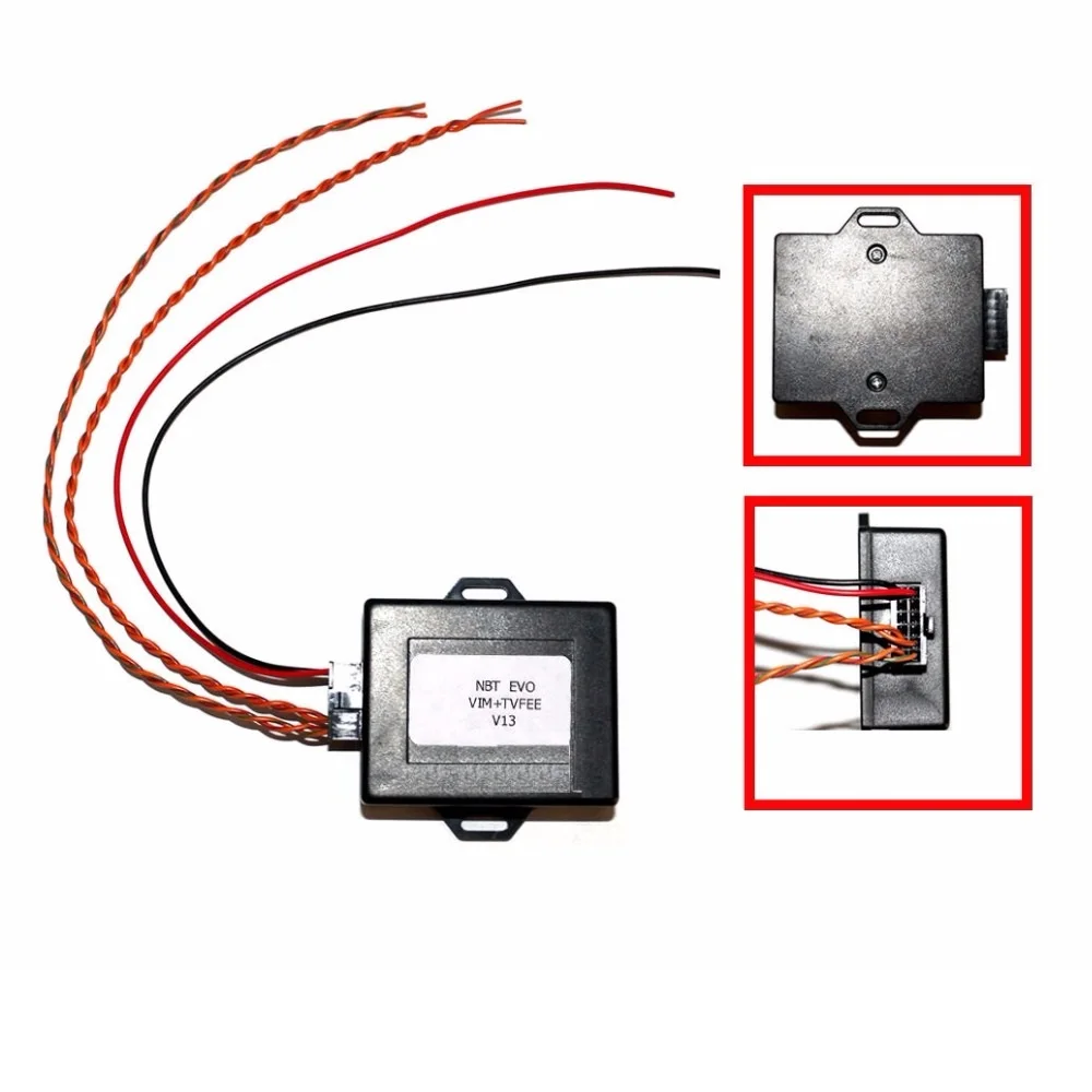 for BMW 1er 3er F20 F3X CIC RETROFIT ADAPTER CAN FILTER BMW NBT/F2x/F3x NBT Emulator,(F25 =F1x CIC Don't support )