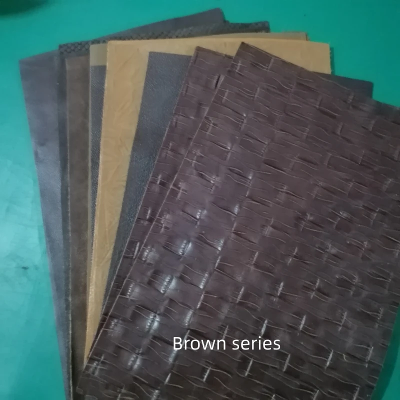 Leather Scraps for DIY Practice, Cowhide Scraps, Colored Two-Layer Leather Fabric 20x30cmx5/10pcs