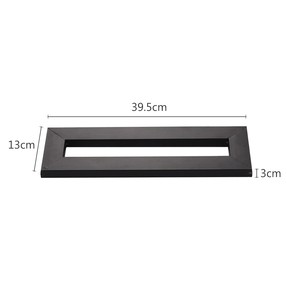 Guitar Effect Pedal Board Holder Pasting Plate Portable Effects Stand Alloy Material with Fastening Tapes Cable Tie Patch