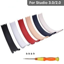 Headband Pad Rubber Compatible For Beat Studio 3 Headband Cushion Studio 2 Replacement Top Headband Pad Studio3 Headphone