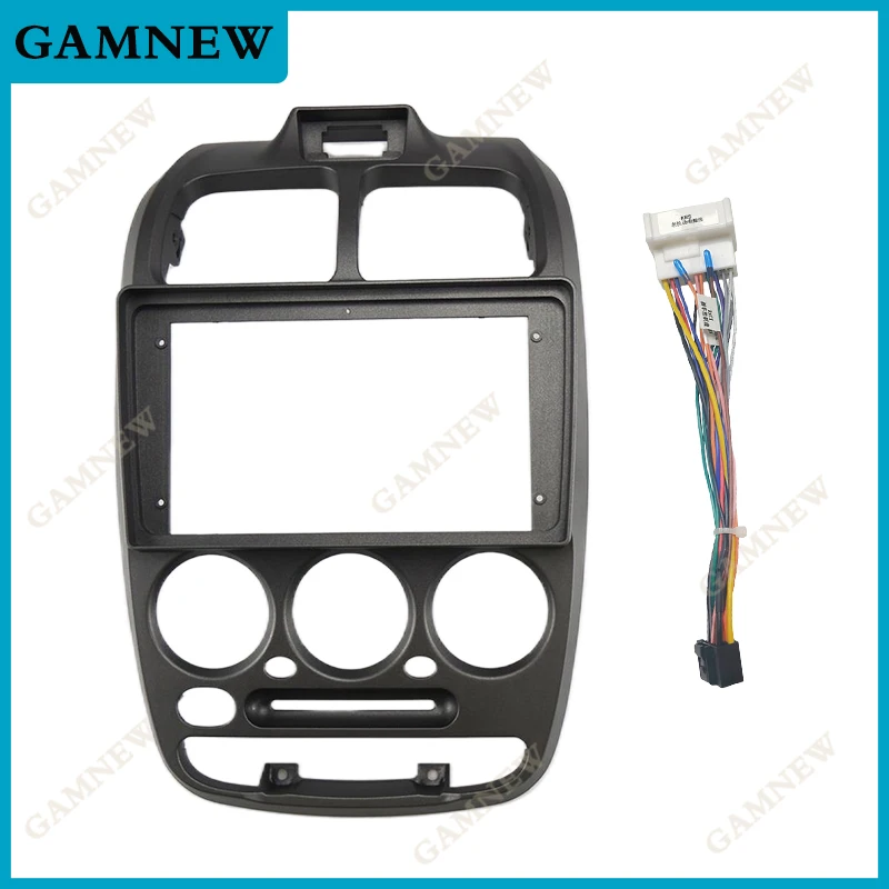 9 Inch Car Frame Fascia Adapter For Android Radio Dash Fitting Panel Kit Hyundai Accent Verna 1999-2005