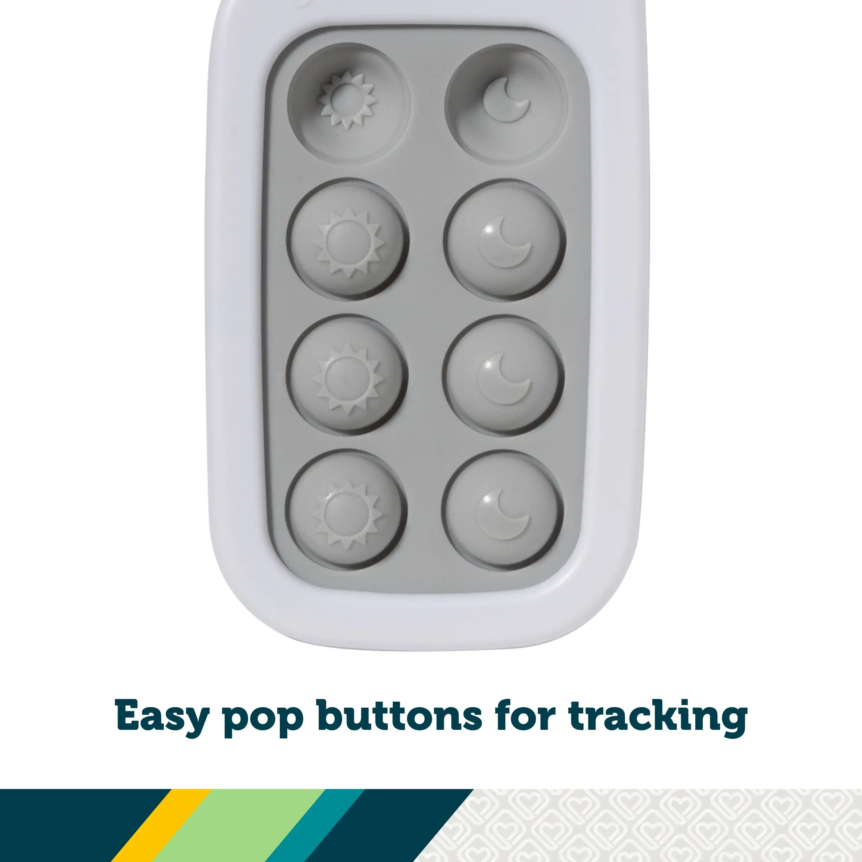 Keselamatan 2 pak pengingat obat pertama, abu-abu