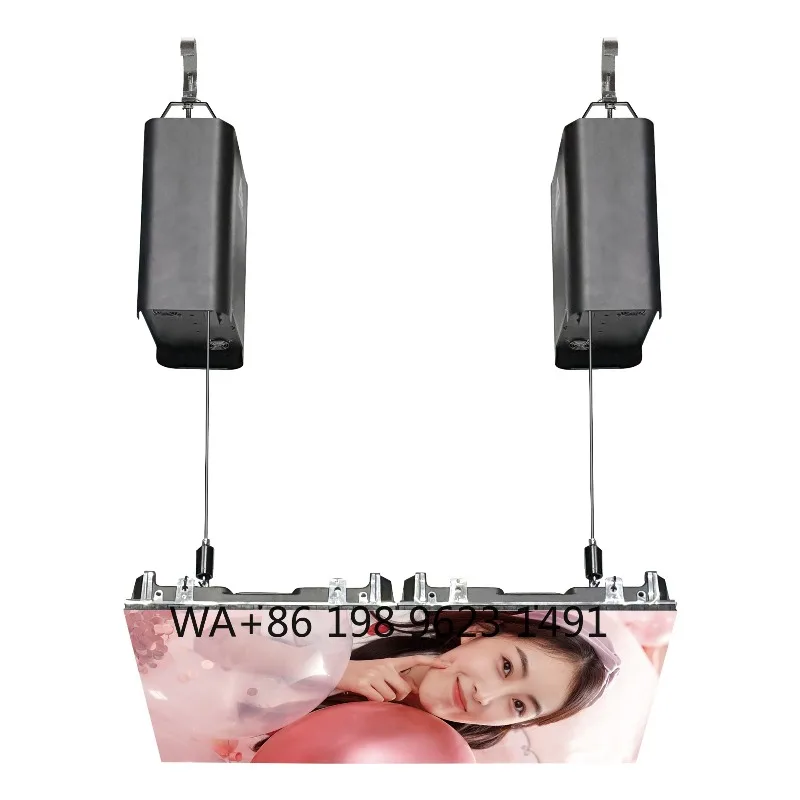 DMX Dynamic Kinetic Winch Lifting LED Screen Multi-functional LED Kinetic Display For Stage Event Performance Decoration