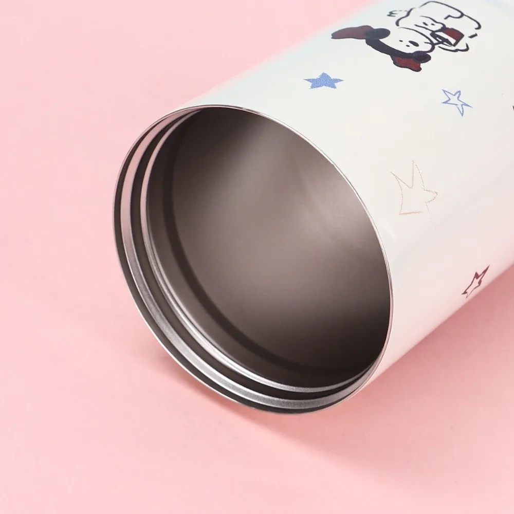 

Stainless Steel Double Drink Insulated Cup Leak-Proof Vacuum Insulated Vacuum Straw Cup Cartoon with Straw Coffee Cup Travel