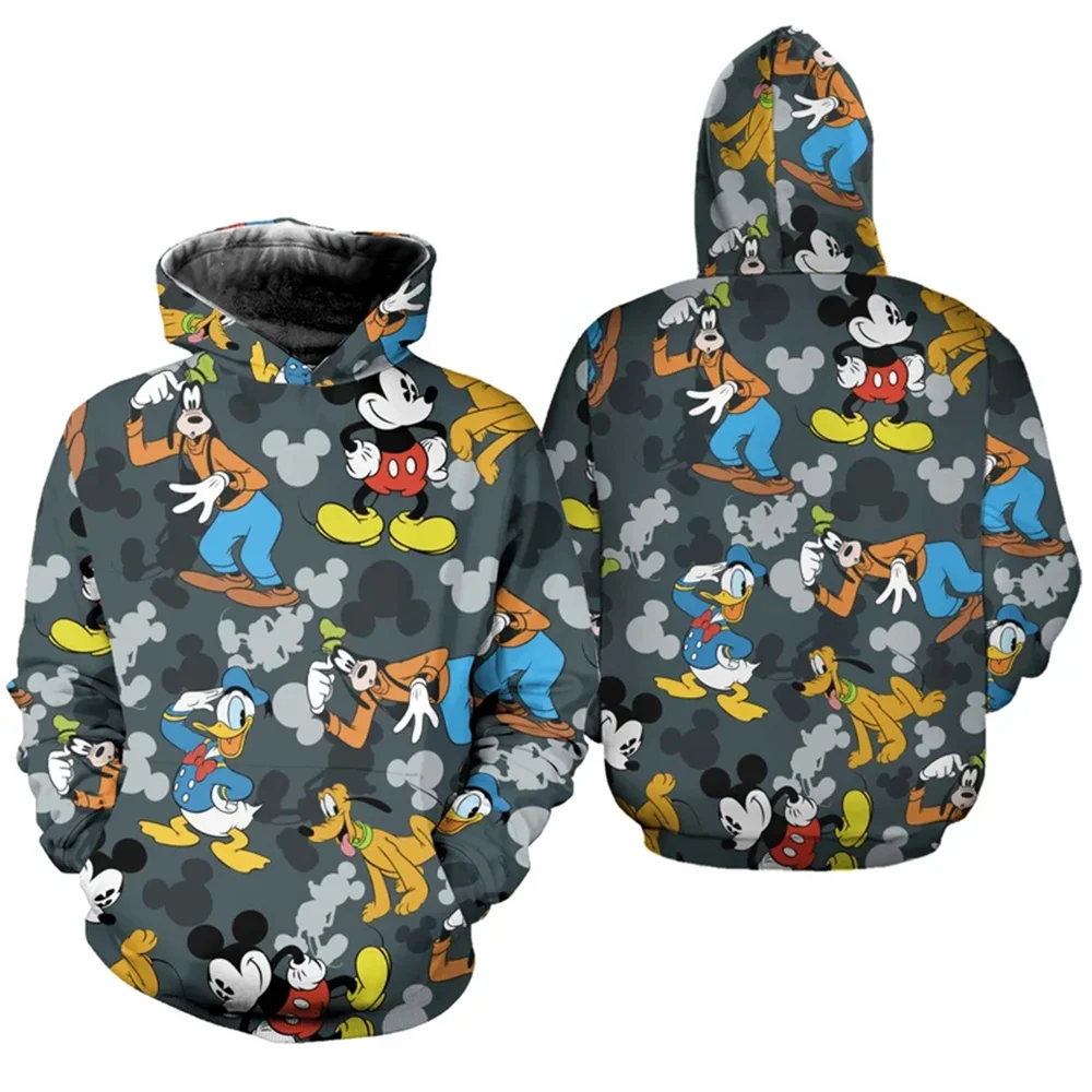 

Pattern Mickey&Friends | Disney Sweatshirt/Hoodie/Fleece Jacket | Stylist Unisex Cartoon Graphic Outfits | Clothing Men Women