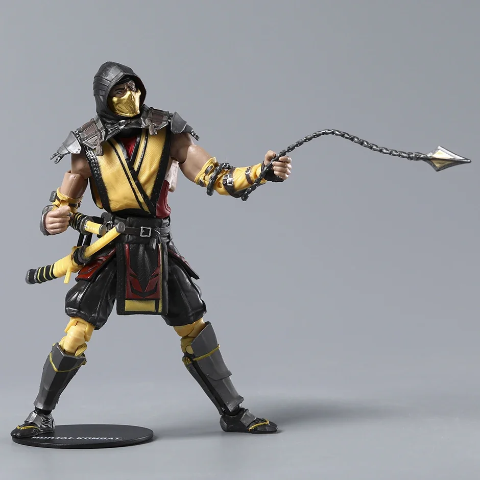 Sub-Zero Scorpion Mortal Kombat Dekoracje Figurka Kolekcjonerska Zabawka Prezent