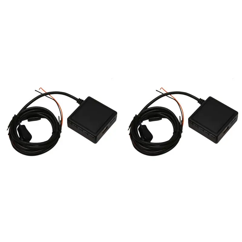2X Car Bluetooth 5.0 For Pioneer IP-BUS Module With Filter Radio Stereo Aux Cable Adapter Car Wireless Audio Input