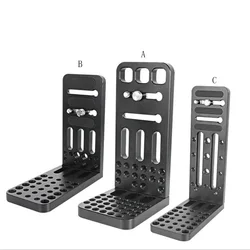 Photography for DSLR Camera Quick Release Plate Stabilizer Head Vertical Plate Photography L-shape Quick Release Plate A/B/C
