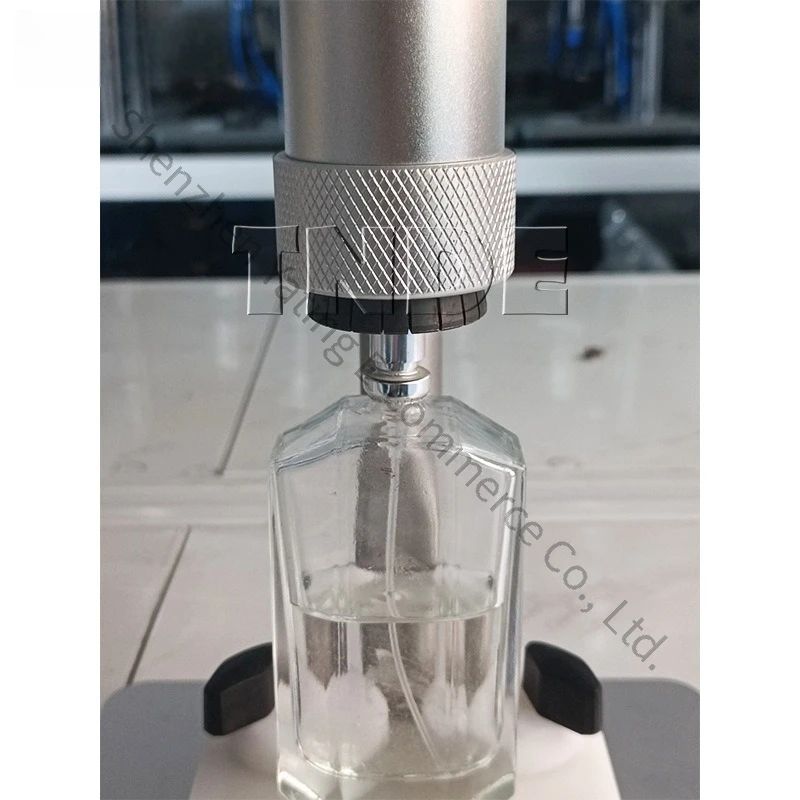 Dual-purpose Manual Perfume Glass Bottle Spray Bottle Piercing Machine Middle Set Machine Manual Perfume Bottle Grabbing Machine