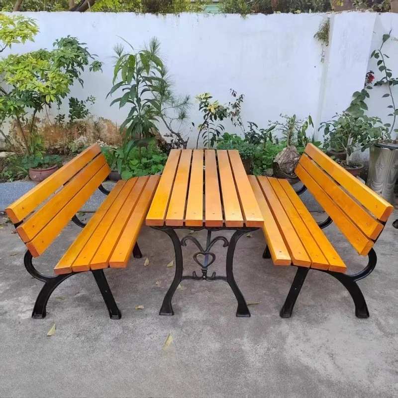 Banco exterior de silla de parque