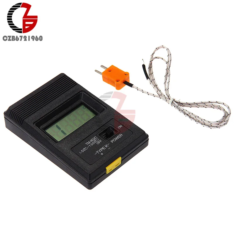 Tm902c Digital Thermometer Thermocouple Probe Thermocouple Needle Probe 0-1300 Degree TM-902C TM902 Temperature Meter