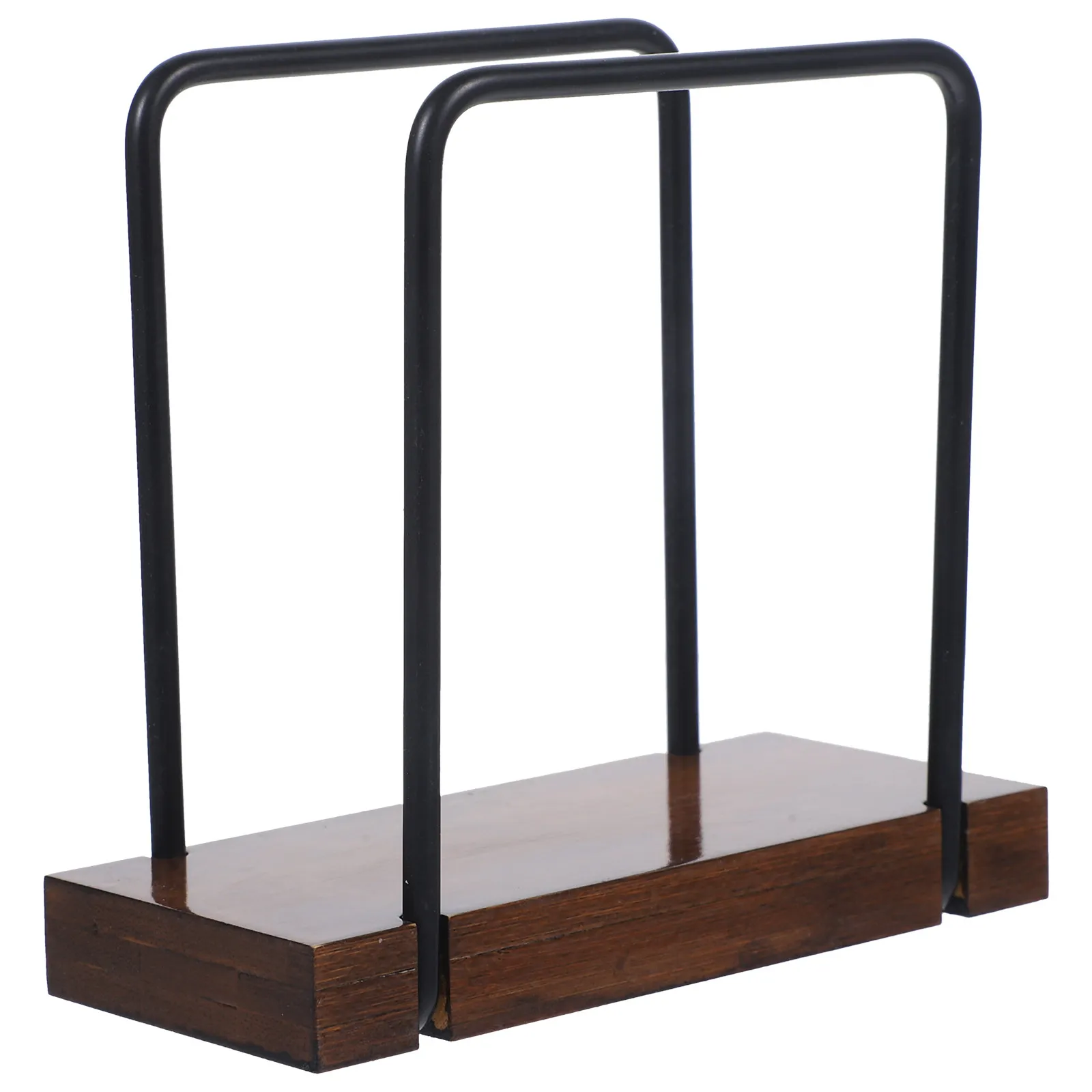 

Rustic Dining Table Napkin Holder Iron Wood Paper Tissue Holder Napkin Dispenser Organizer for Kitchen Restaurant Cafe Bar
