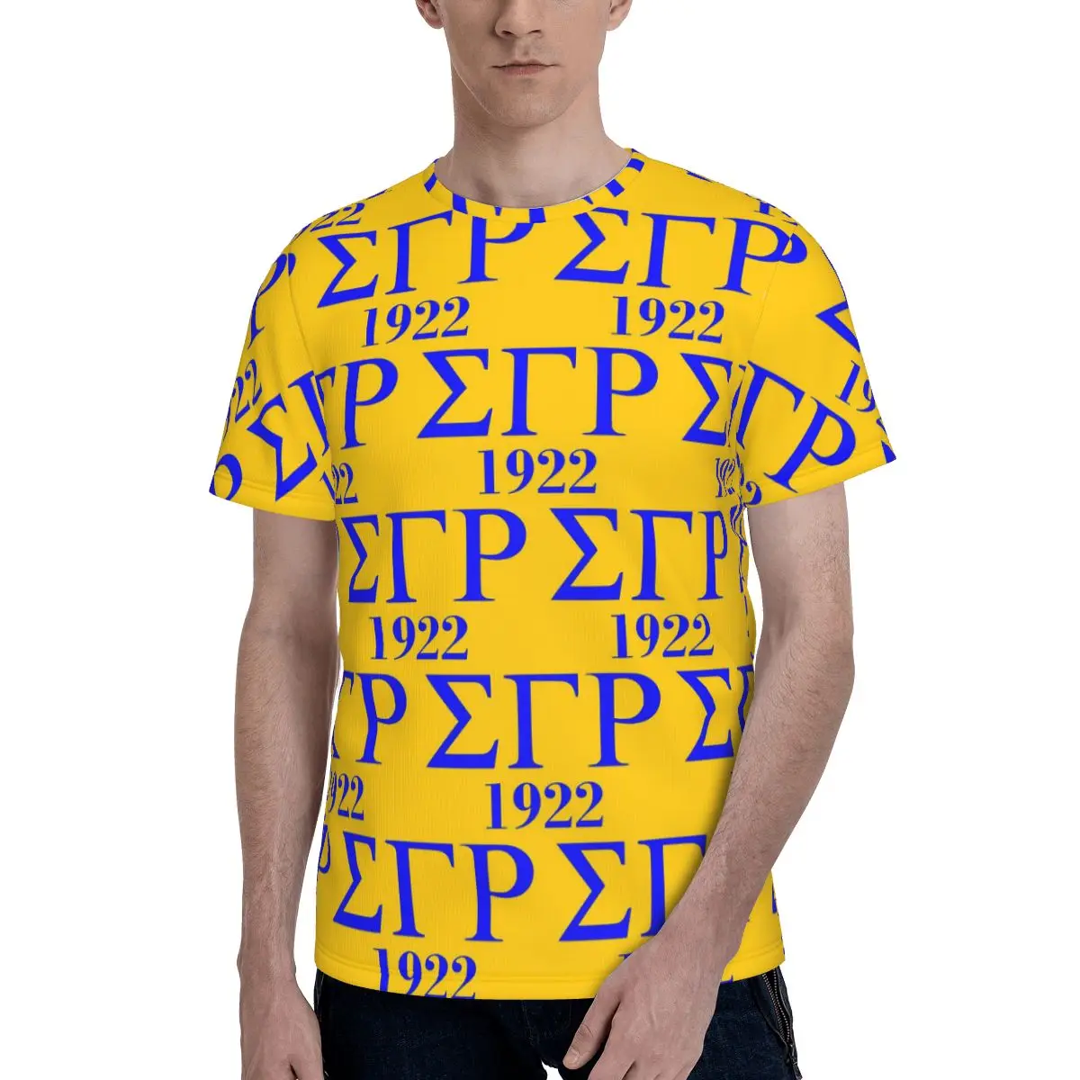 Sigma Gamma Rho 1922 T-Shirt for Men Cotton T Shirts Men's Tees Short Round Neck Summer Clothes Tops