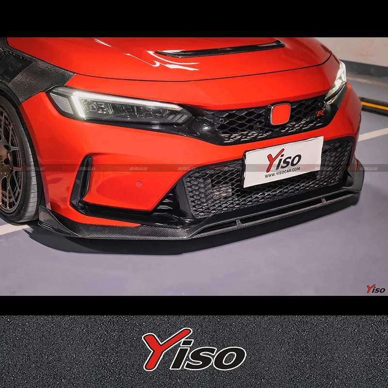 Suitable for TypeR FL5 Modified encirclement Front Spoiler Aerodynamic kit Dry ARR carbon fiber front lip
