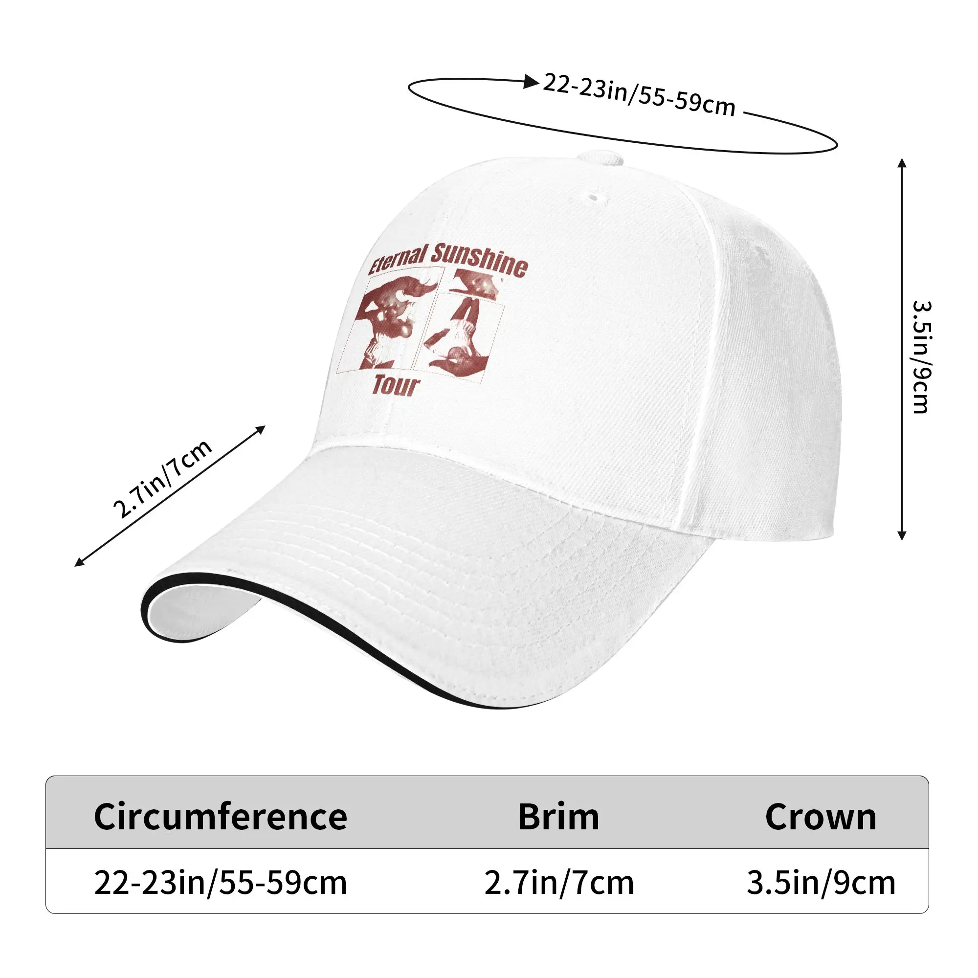 Ariana Grande Baseball Cap The Eternal Sunshine Tour  Men Women Summer y2k Cute Outdoor Gym Dropshipping Baseball Caps