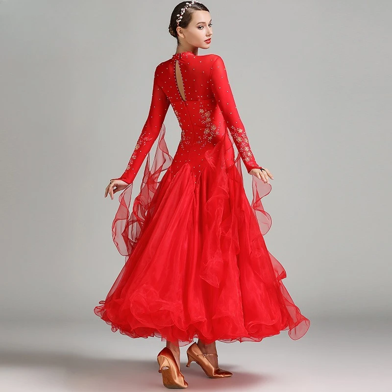 New stage costumes modern dance  ballroom dance dresses social dance dresses dresses and performance costumes female