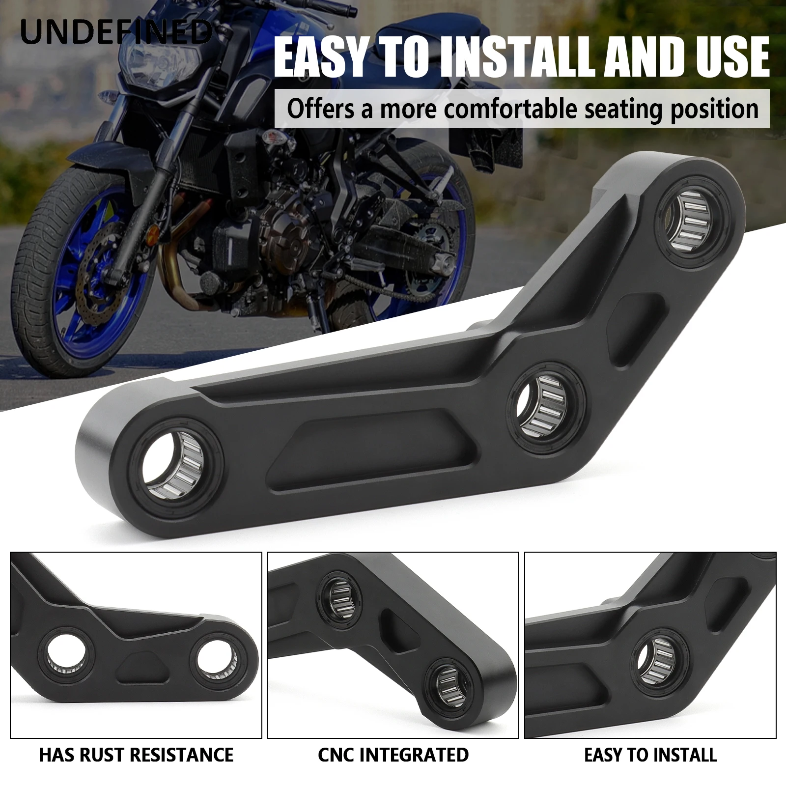 Lowering Links Kit For YAMAHA MT07 FZ07 XSR700 2014-2022 YZF R7 Motorcycle Rear Suspension Cushion Connecting MT FZ 07 XSR 700