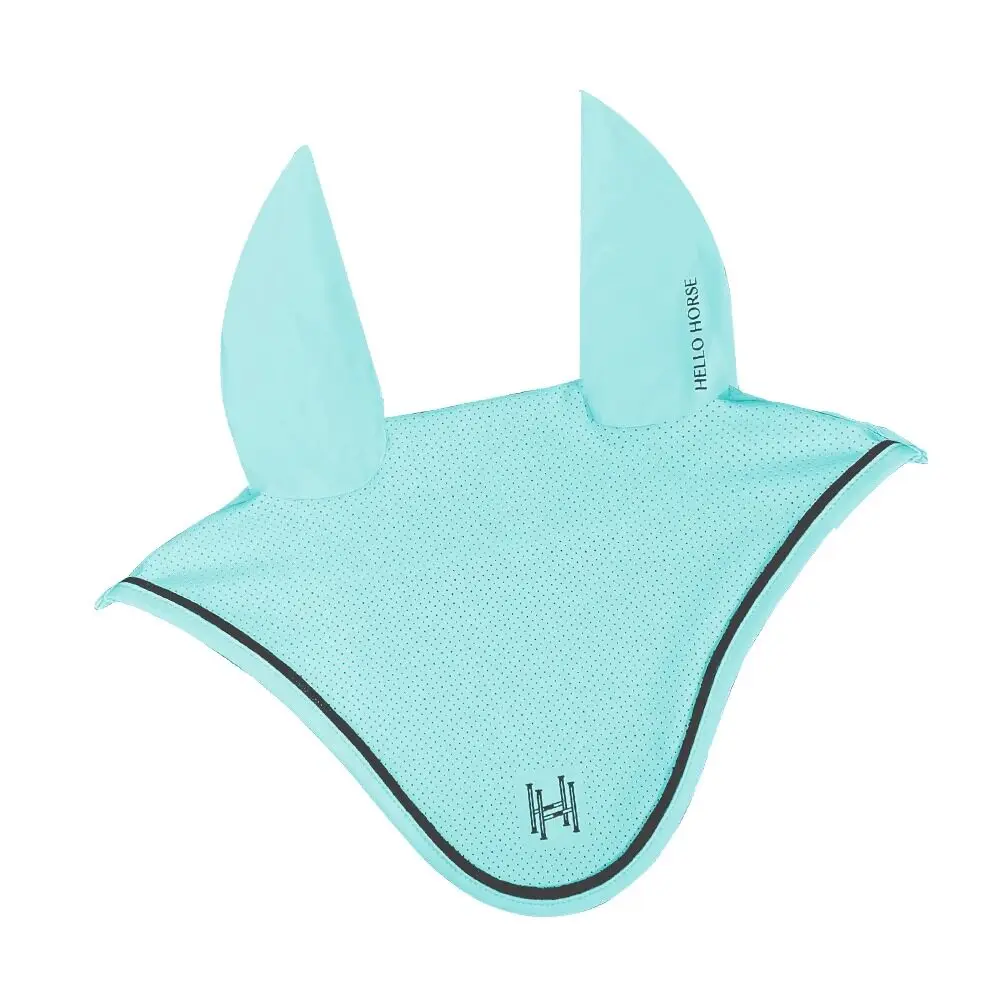hello-horse-horse-ear-bonnet-noise-reduction-for-jumping-competition-breathable-mesh-multi-color-simple-equestrian-equipment