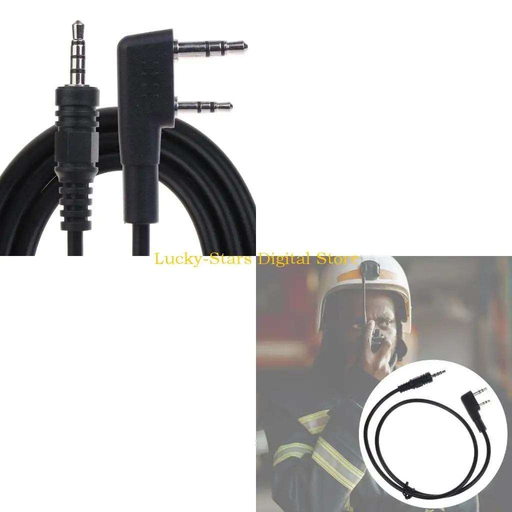 

Разъем для наушников T3EE, переходной аудиокабель типа K для динамика 3,5 мм для TK-240