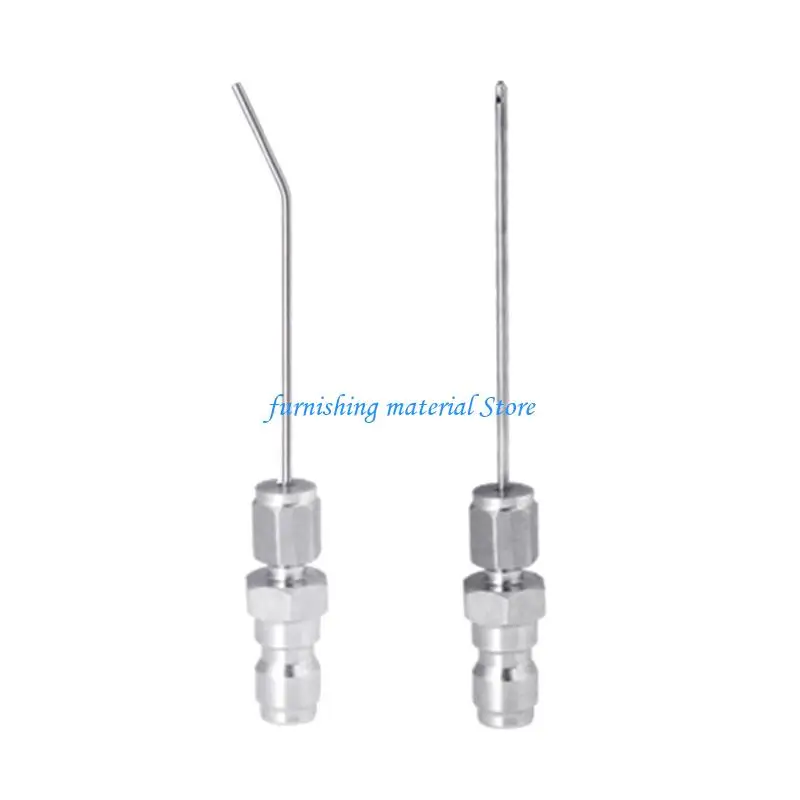 

Y5GD High Pressure Washer Nozzle Water Heater Flush Wand Tool Sprayer Extension for Gutter Washing Machine Air Conditioner