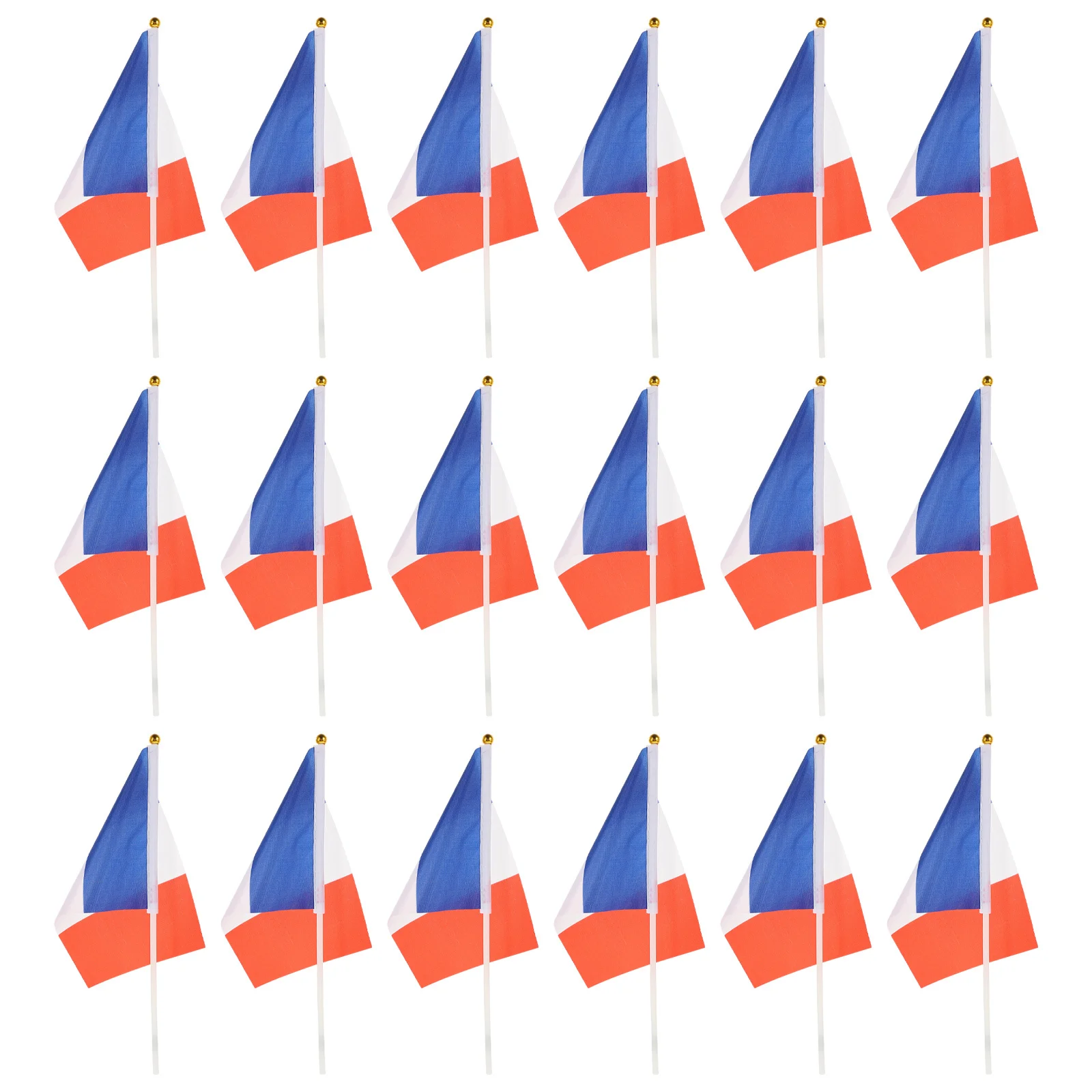 

50Pcs Hand Waving Flags Lightweight Small National Flags for Sporting Events Parties Festivals Holiday Celebrations Patriotic