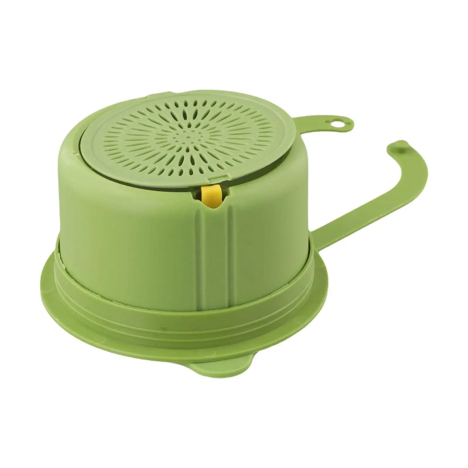 Kitchen Sink Hanging Strainer Basket With Detachable Bottom Cover To Capture Food Particles And Keep Sink Of Debris