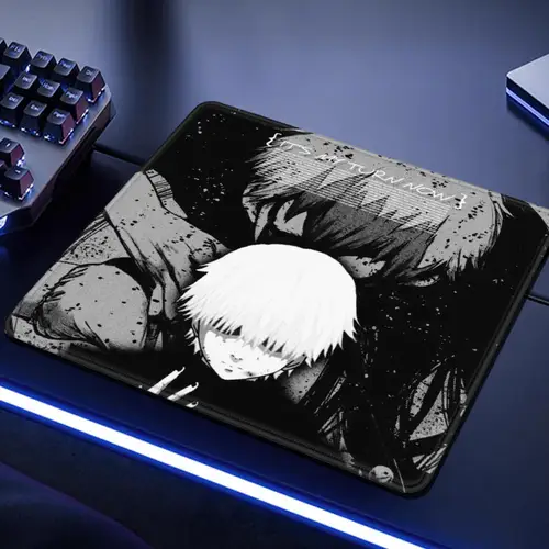 Imagen 2 del producto Alfombrilla de ratón para juegos de dibujos animados de Anime Tokyo Ghoul XS, alfombrilla de ratón pequeña para PC, decoración de escritorio, alfombrilla de ratón de oficina, alfombra de escritorio