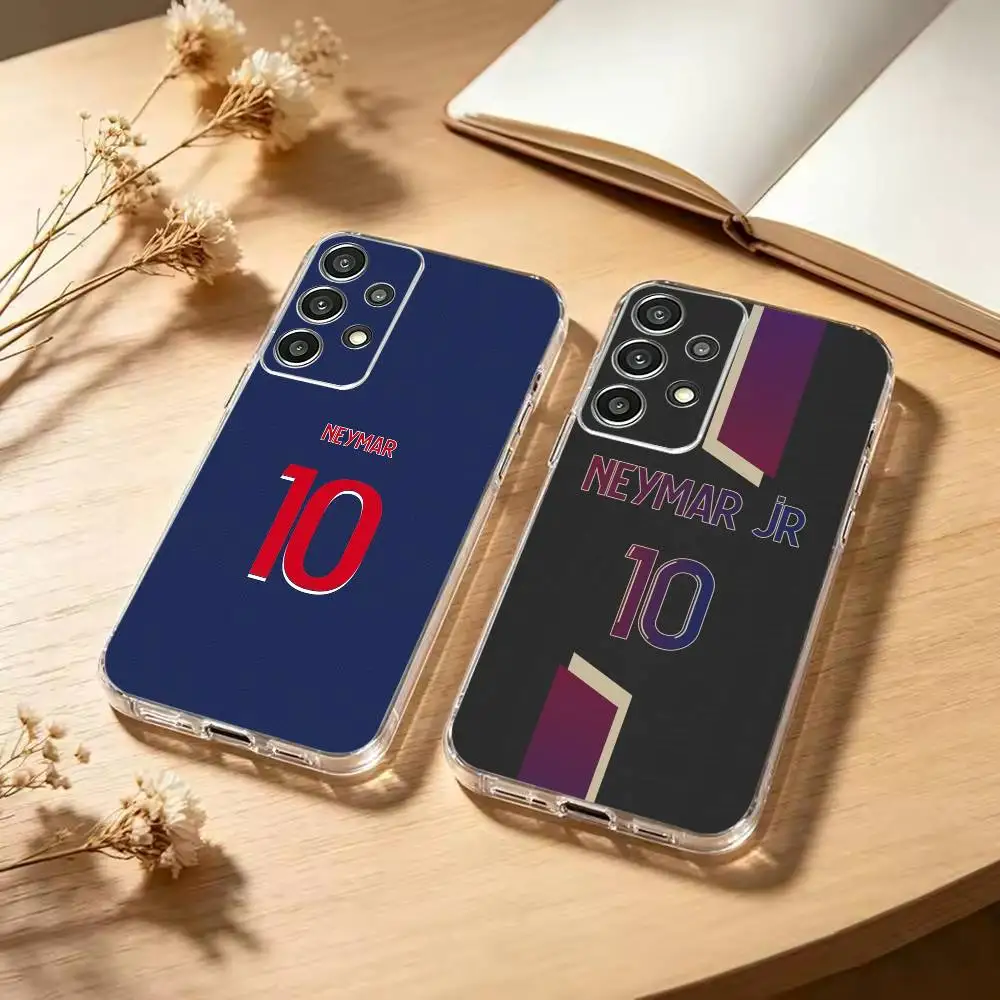 N-Neymar No-10 Jersey a fan favorite  Phone Case For Transparent Soft case Samsung S25,S24,S21,S22,S23,S30,Ultra,S20,Plus