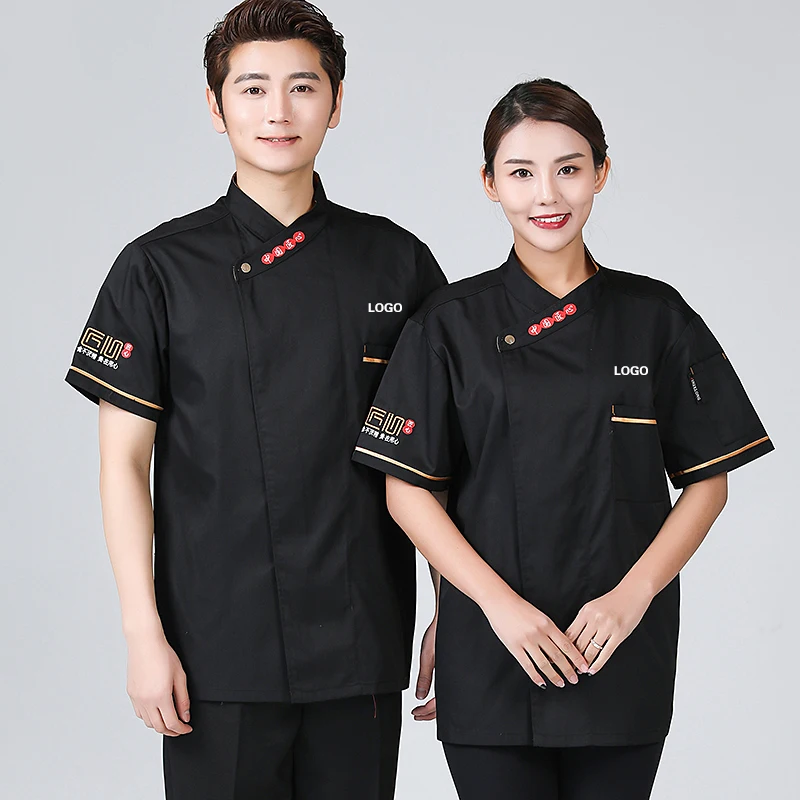 

Chef Uniform For Men Women Jacket Cooking Clothes Kitchen Western Restaurante Hotel Pastry Chef Barbecue Restaurant Custom Logo