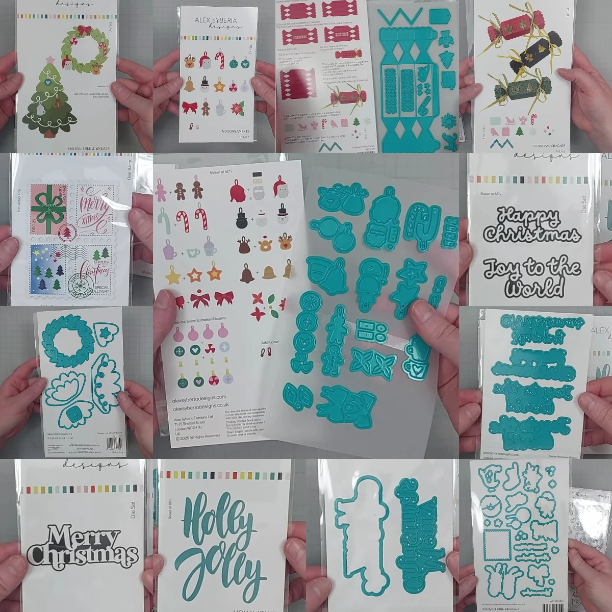 Christmas & Holiday Full Release Bundle Cracker 2025 New Cutting Dies For DIY Scrapbooking Crafts Maker Photo Album Template