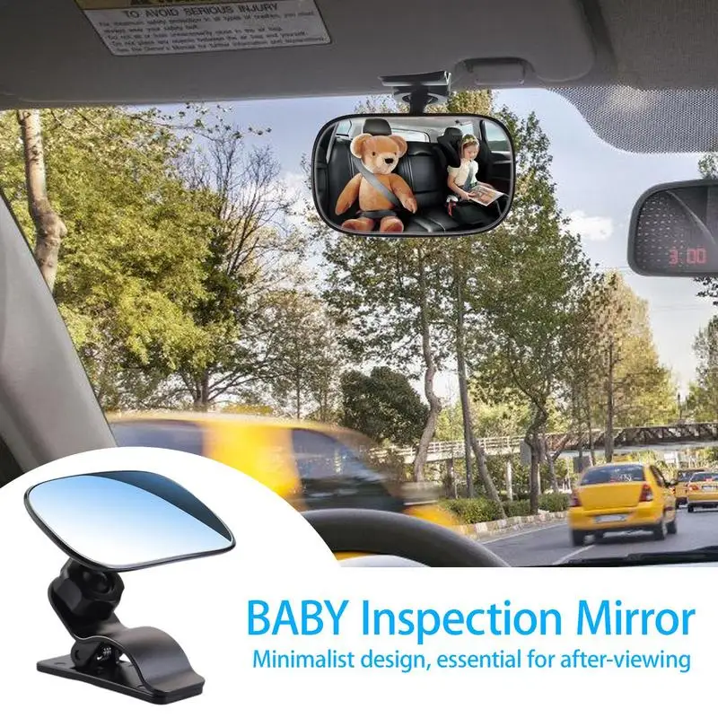 Baby observation mirror rear-facing car seat mirror Car Safety View Back Seat Mirror Safety Kids Monitor Car Interior