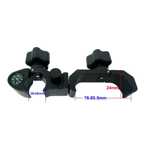 CHC CHCNAV HCE600 ID30 GPS CHCNAV 레인저 마운트 범위 폴 크래들 브래킷 나침반 오픈 데이터 수집기 용 HCE600 크래들