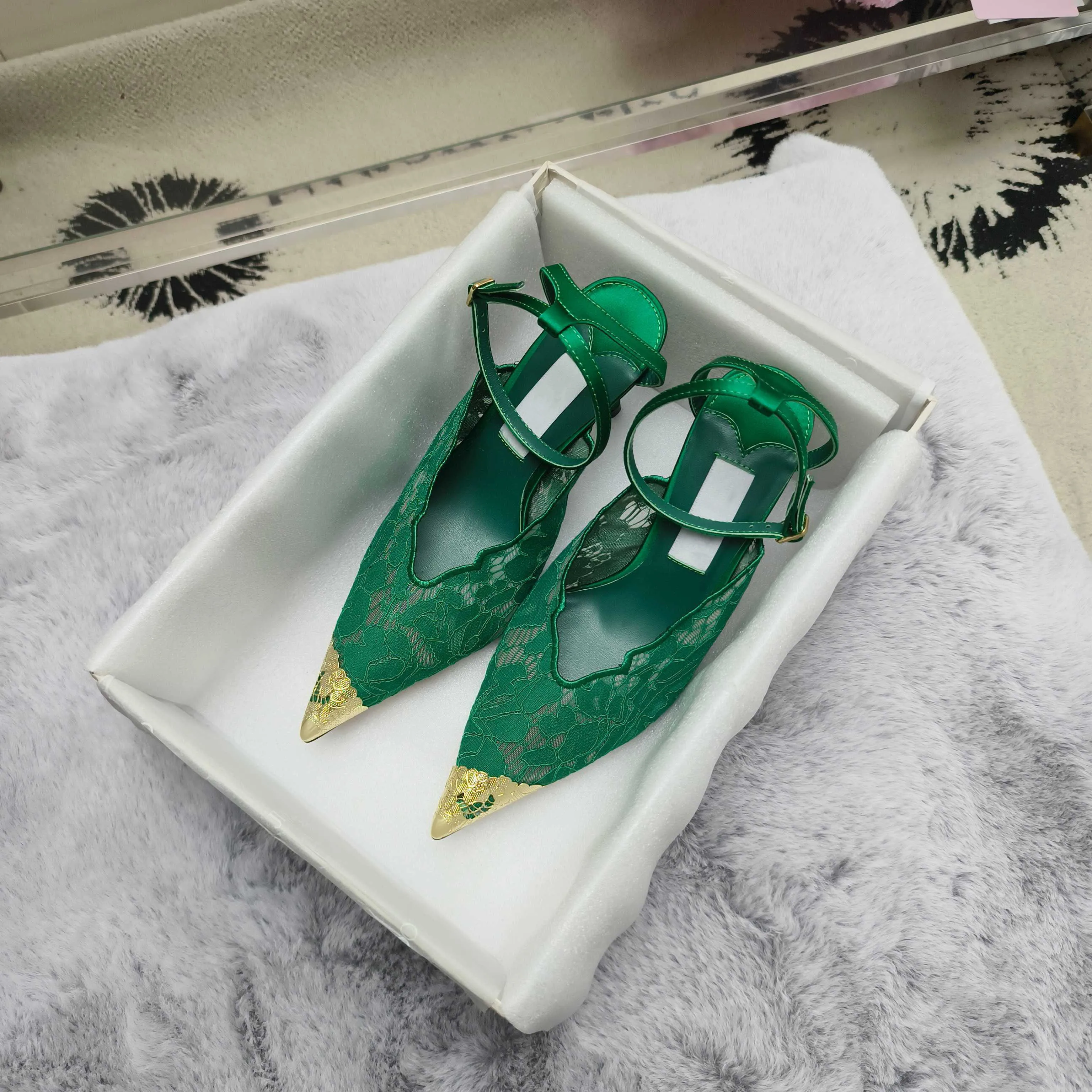 

High-Quality Fashion Embroidered Ladies High Heels 8.5 Inch Stiletto Evening Shoes Stylish And Exquisite for Women