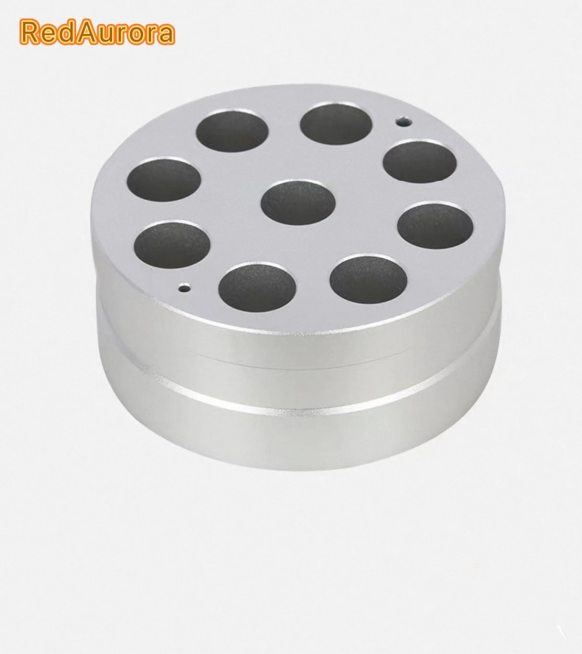 

Lab Test Tube Heating Aluminum Block, 3 Holes/4 Holes/7 Holes/9 Holes/19 Holes, H20-SYNTHWARE
