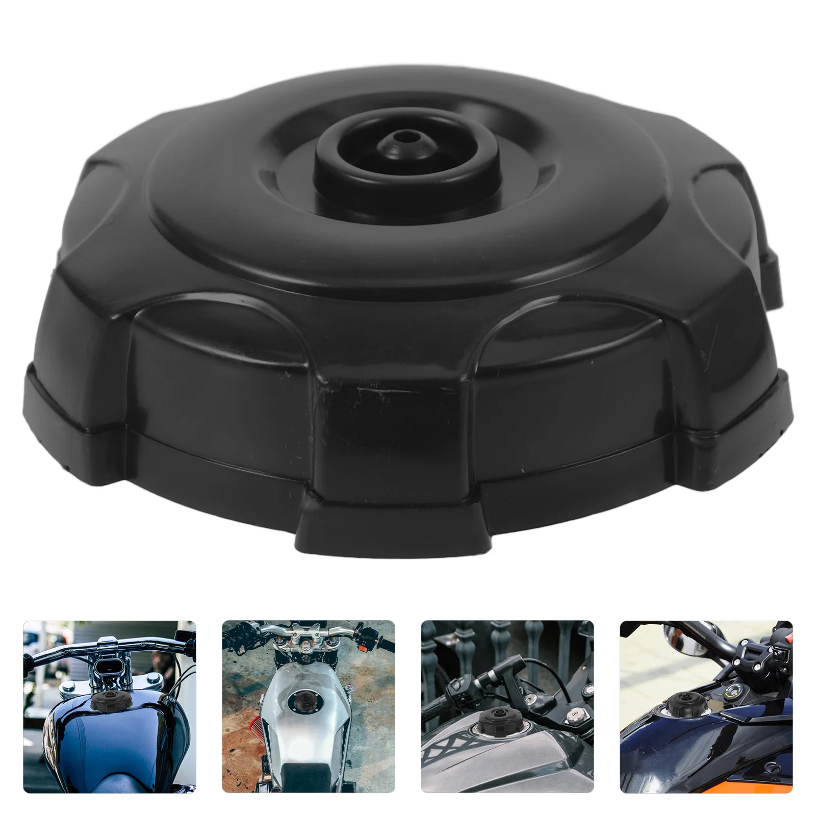 

Premium Fuel Tank Cap for Motorcycle Leak Proof Design Easy Install Oil Tank Protective Cover Compatible with Most Models