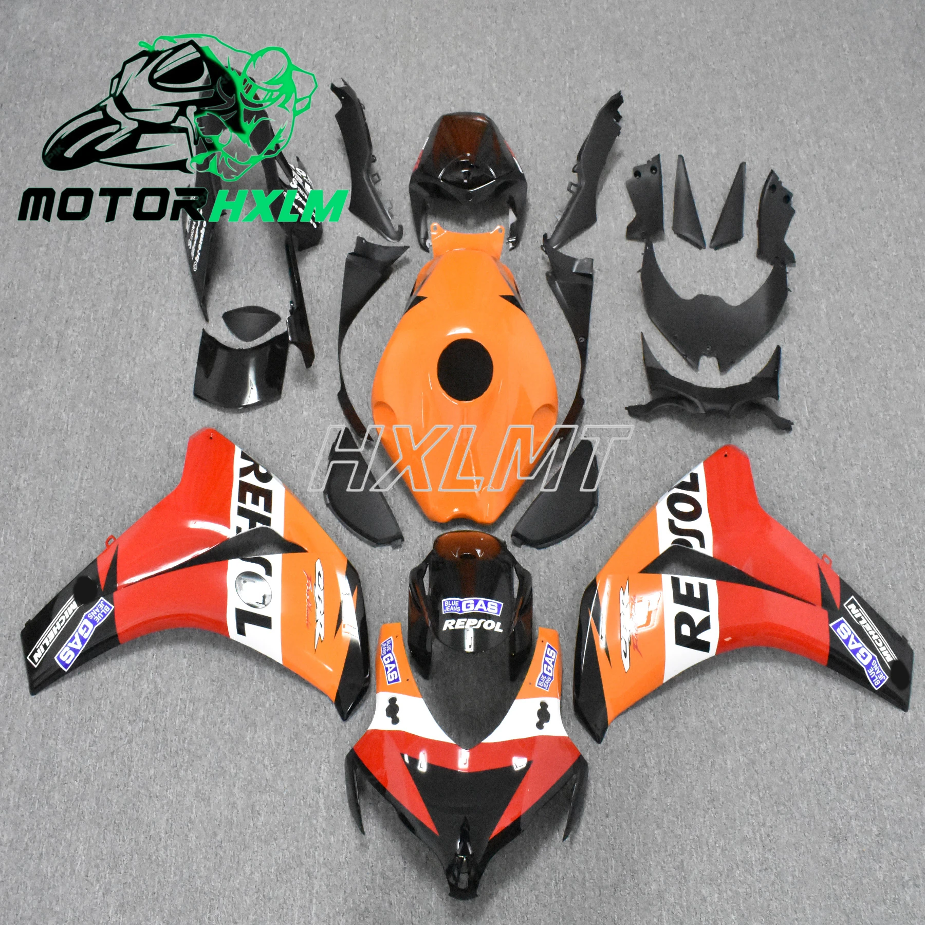 New ABS Motorcycle Fairings Kit Fit for HONDA CBR1000RR 2008 2009 2010 2011 08 09 10 11 Bodywork Set Cool Black Red