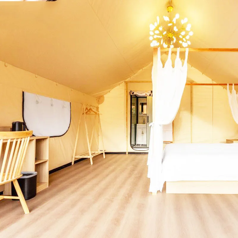 Outdoor B & B Camp Tent High-End Park Schilderachtige Resort Ecologische Park Accommodatie Kampeertent