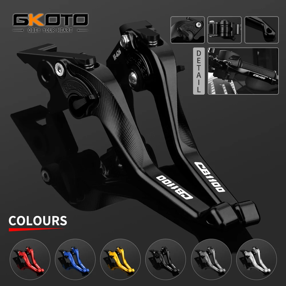 For Honda CB1100EX CB1100RS CB1100/EX/RS  2013-2020 High Quality CNC Ajustable Short Brake Clutch Levers Motorcycle Accessories