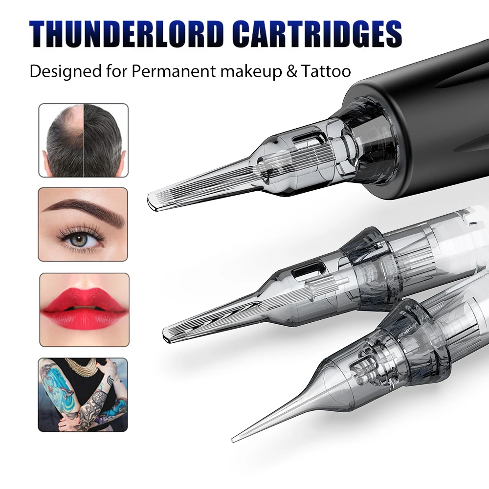 Cartucce Ago Monouso Per Tatuaggio | Vite 8mm Per Macchina Charmant | Aghi Usa E Getta - Foto 2