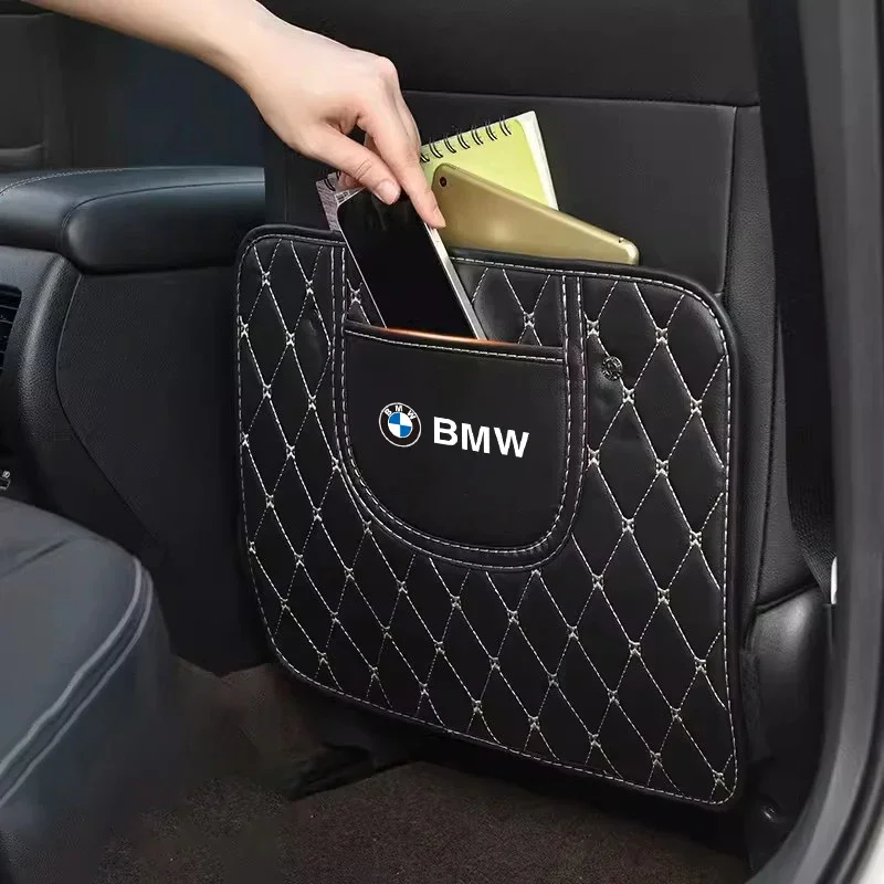 Car Seat Back Protective Mat Anti Kick Cushion For BMW E90 E91 E70 E83 F25 F26 F20 F30 F40 G32 G01 G02 G07 F15 F44 F34 G20 G30