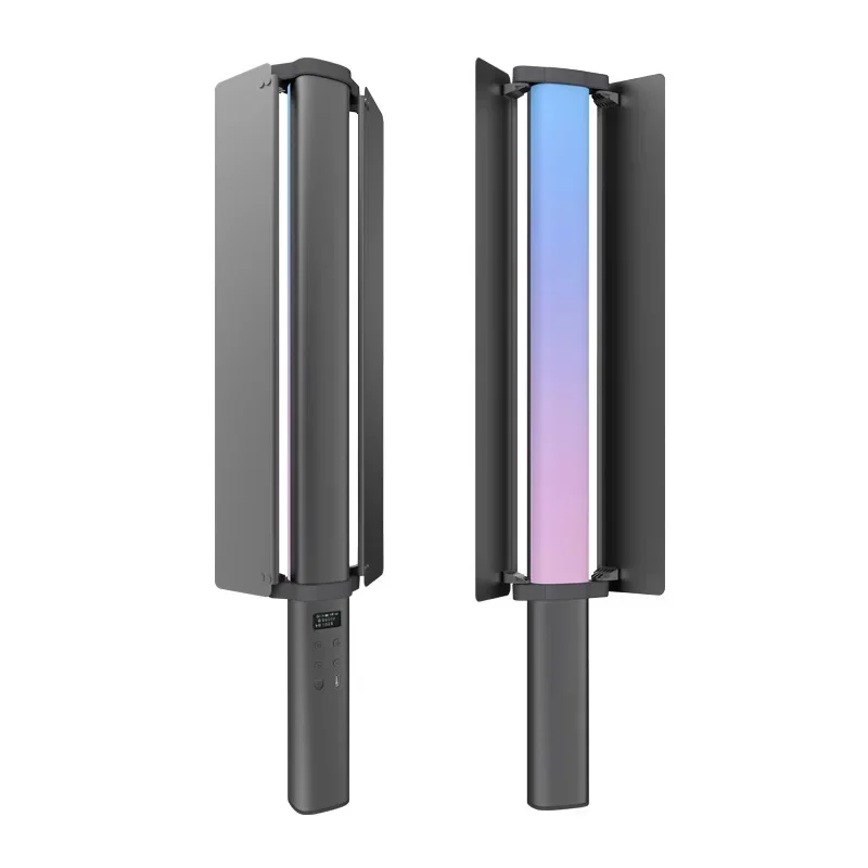 

LP550 RGB Handheld 20W High-Power LED Fill Stick Full Color Ice Lamp Video Vlog Photography Selfie Studio Use-for Phone Camera