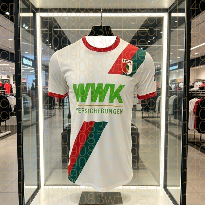 2026 Augsburg Jersey Maurice Fan Edition Football Men's Quick Dry T-shirt Adults Unisex Children's Matching Top Family Kids Tees