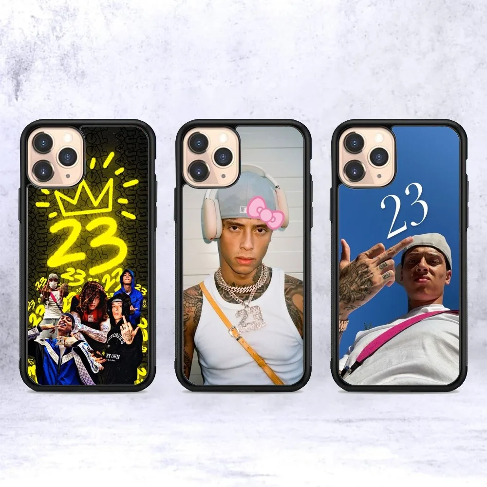 

Rapper Central Cee Phone Case Silicone PC+TPU For For IPhone 11 12 13 14 15 16 Plus Pro Max Cover