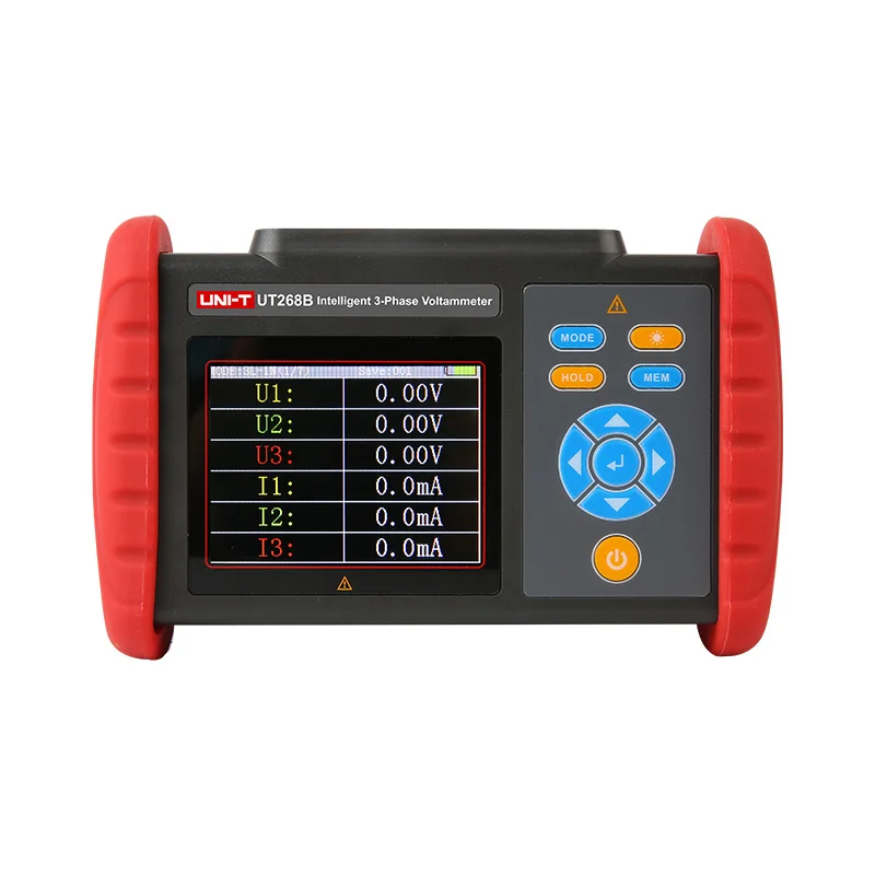 

Original UNI-T UT256B 200A True RMS Fork Meters Digital Clamp Meter Multimeter