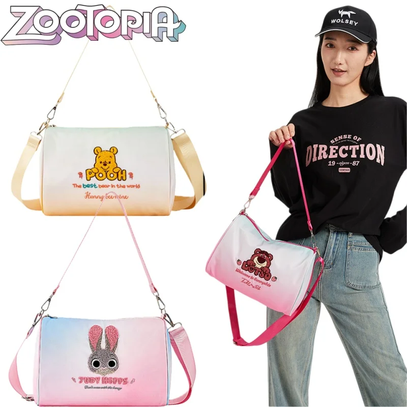 

Новая сумка Zootopia, большая вместительная сумка для хранения с героями мультфильмов Джуди Хоппс, сумка через плечо, товары в стиле аниме, праздничный подарок, поездки на работу